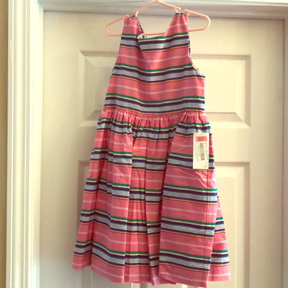 NWT! Girl’s Ralph Lauren pink dress.